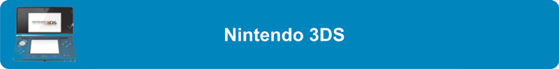 Поддержка Nintendo 3DS